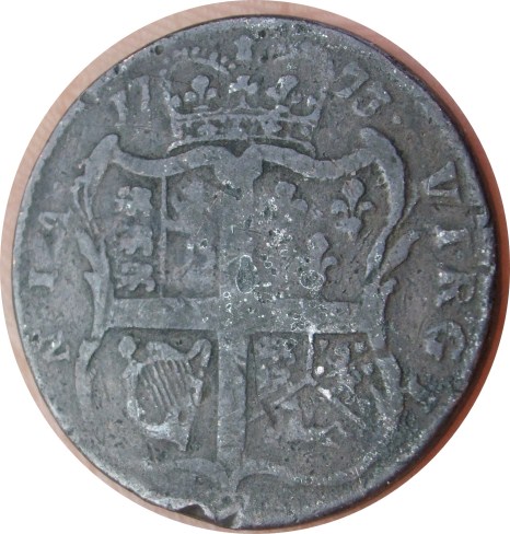 Picked-Up-A-1773-Virginia-Half-Penny-Today....